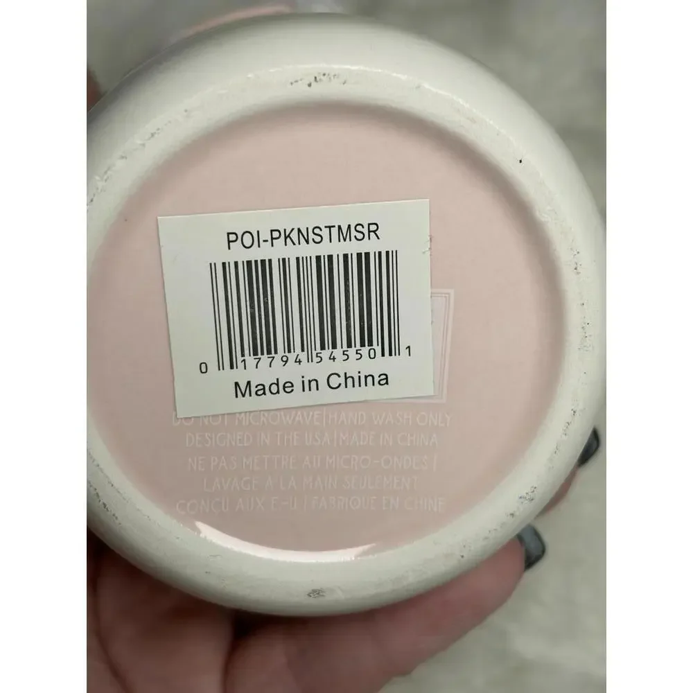 Pink Ceramic Skull & Crossbones Measuring Cup Set – Gothic Kitchen Decor​